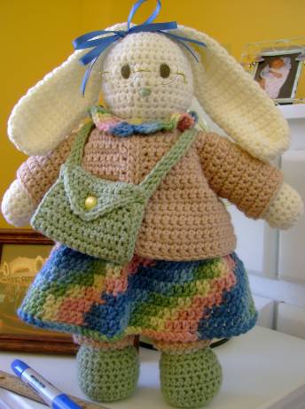 Don't you just love our adorable Bookbag Bunny?